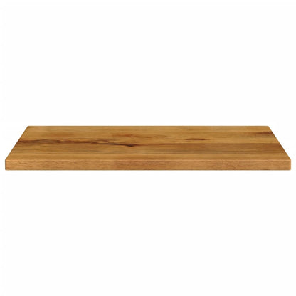 Piano per Tavolo 80x70x2,5 cm Rettangolare Legno Massello Mango | homemem39
