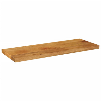 Piano per Tavolo 80x40x3,8 cm Rettangolare Legno Massello Mango