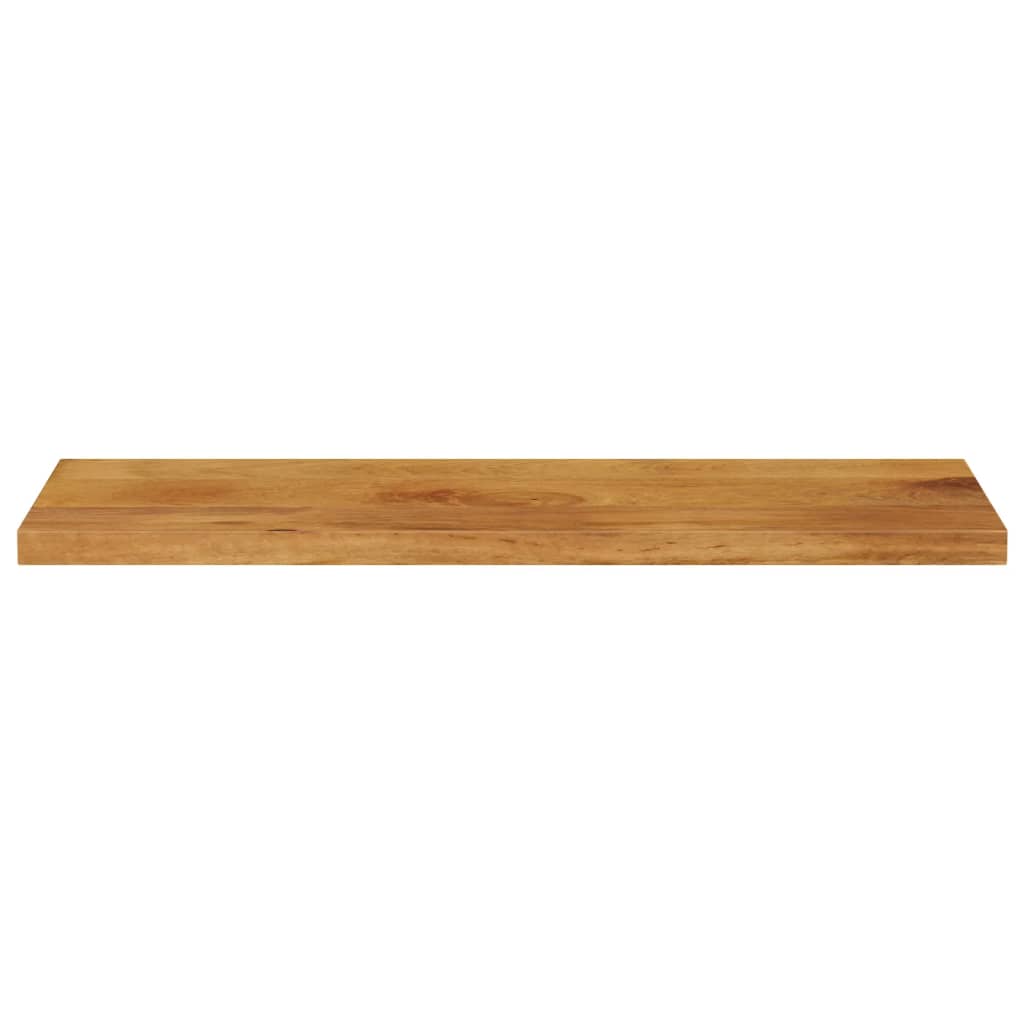 Piano per Tavolo 80x40x3,8 cm Rettangolare Legno Massello Mango