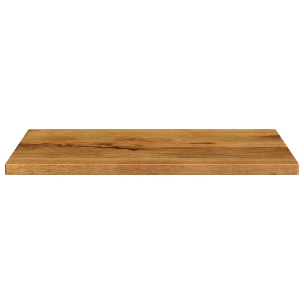 Piano per Tavolo 80x70x3,8 cm Rettangolare Legno Massello Mango