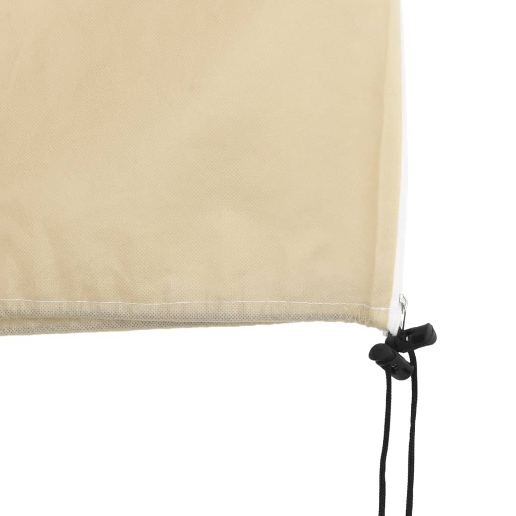 Coperture con Cerniera per Piante 4pz 70 g/m² 1,55x1,55 m