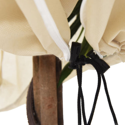 Coperture con Cerniera per Piante 2pz 70 g/m² 3,14x2,5 m - homemem39