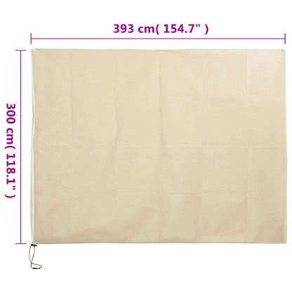 Coperture con Cerniera per Piante 2pz 70 g/m² 3,93x3 m - homemem39