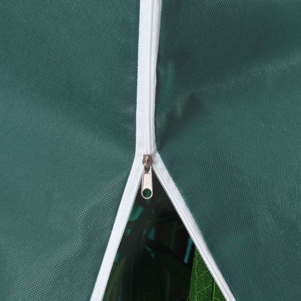 Coperture con Cerniera per Piante 4pz 70 g/m² 1,55x1,55 m