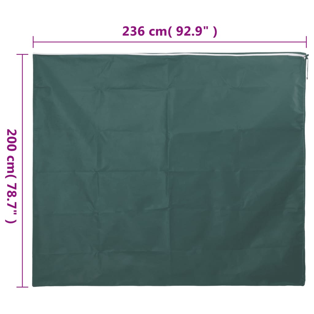 Coperture con Cerniera per Piante 2pz 70 g/m² 2,36x2 m