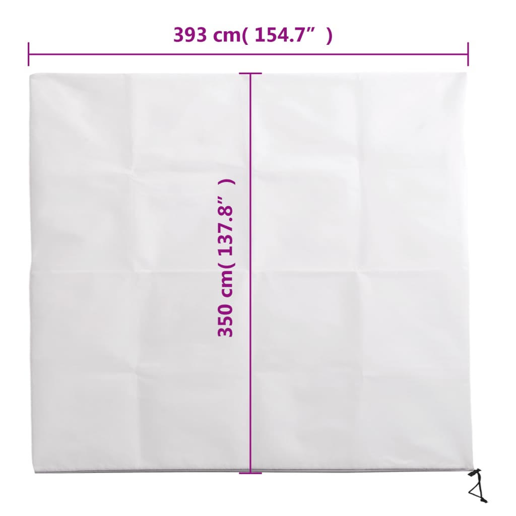 Coperture con Cerniera per Piante 4pz 70 g/m² 3,93x3,5 m