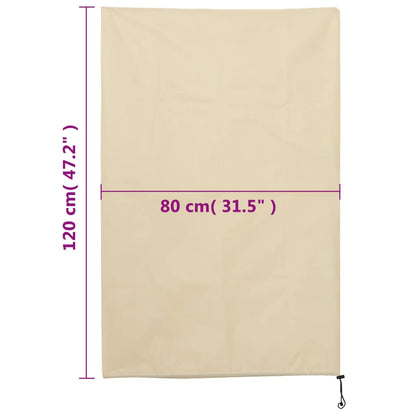Coperture con Coulisse per Piante 12pz 70 g/m² 0,8x1,2 m - homemem39