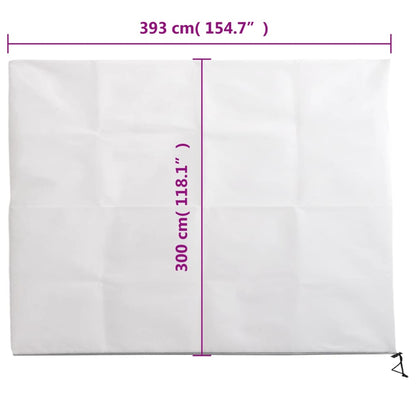 Coperture con Cerniera per Piante 10pz 70 g/m² 3,93x3 m