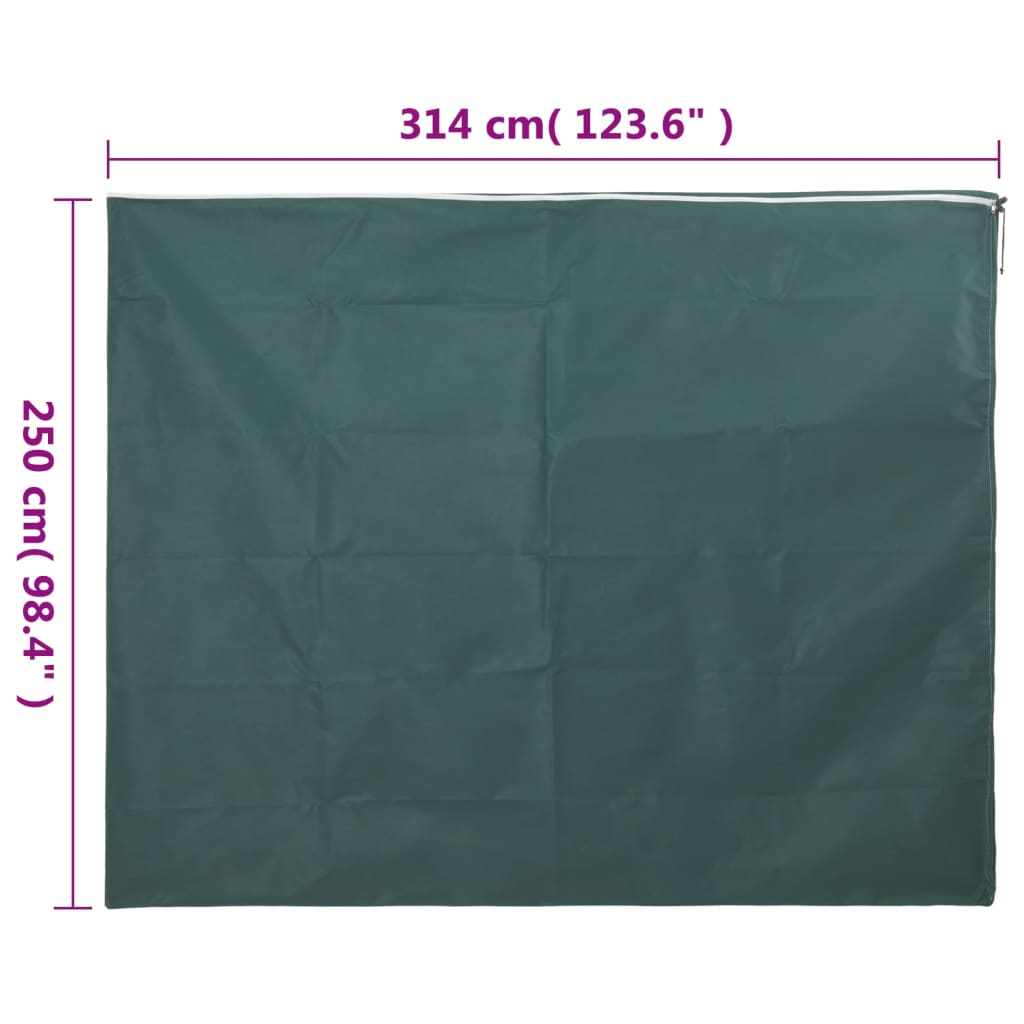 Coperture con Cerniera per Piante 10pz 70 g/m² 3,14x2,5 m