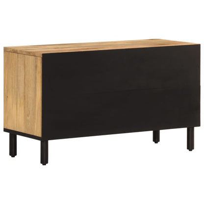 Mobile Porta TV 80x31x46 cm in Legno Massello di Mango | homemem39