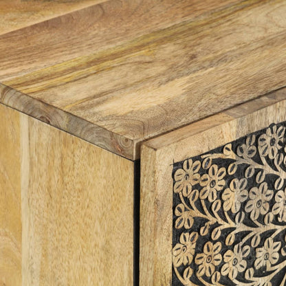 Mobile Lavabo da Bagno 62x33x58cm in Legno Massello di Mango | homemem39