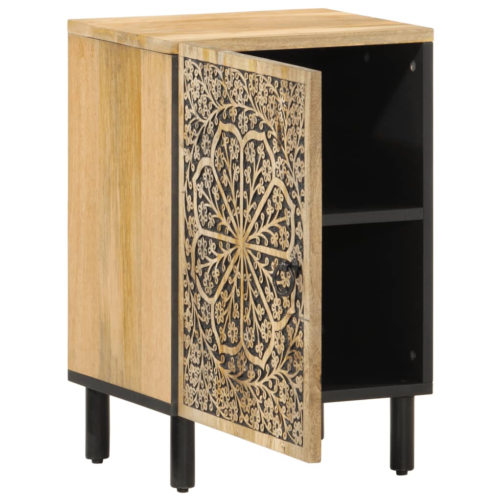 Mobile da Bagno 38x33x58 cm in Legno Massello di Mango | homemem39