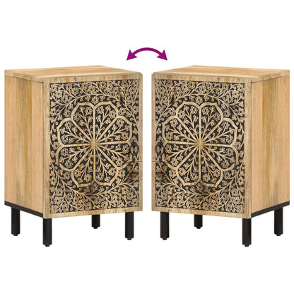 Mobile da Bagno 38x33x58 cm in Legno Massello di Mango | homemem39
