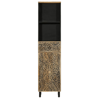 Mobile da Bagno 38x33x160 cm in Legno Massello di Mango | homemem39