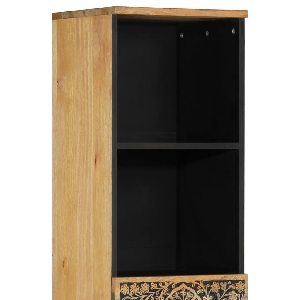 Mobile da Bagno 38x33x160 cm in Legno Massello di Mango | homemem39