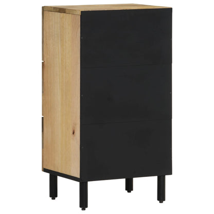 Credenza 40x33x75 cm in Legno Massello di Mango - homemem39