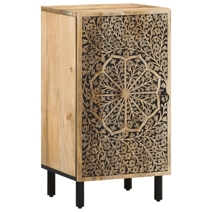 Credenza 40x33x75 cm in Legno Massello di Mango - homemem39