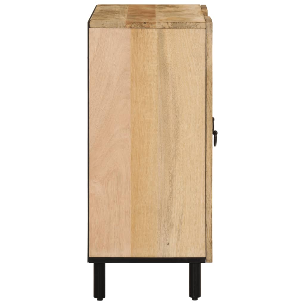 Credenza 90x33x75 cm in Legno Massello di Mango - homemem39