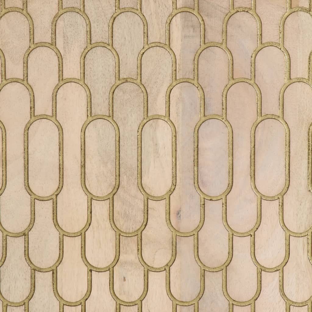 Mobile Porta TV 105x33x46cm in Legno Massello di Mango - homemem39