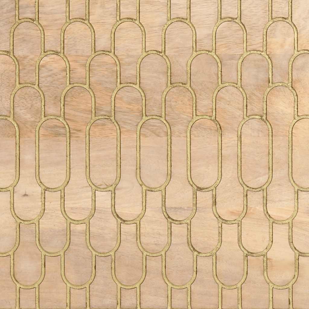 Comodini 2pz 40x33x46 cm in Legno Massello di Mango | homemem39
