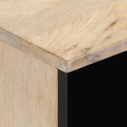 Mobile Porta TV 100x33x46 cm in Legno Massello di Mango - homemem39