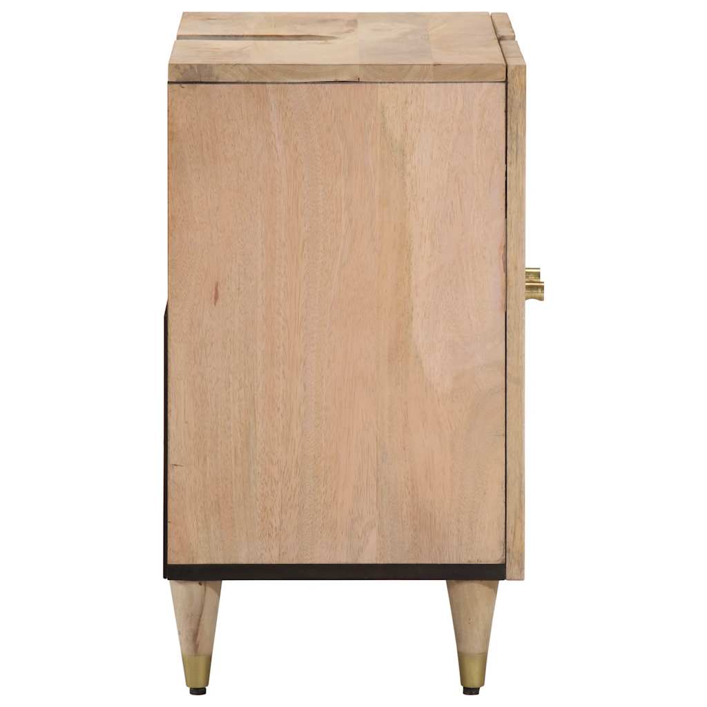 Mobile Lavabo da Bagno 62x33x58cm in Legno Massello di Mango | homemem39