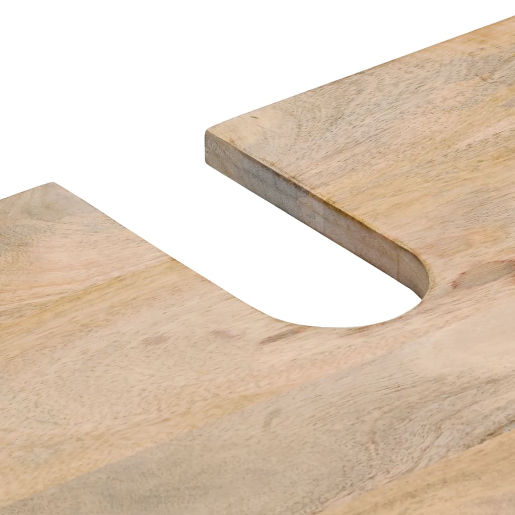 Mobile Lavabo da Bagno 62x33x58cm in Legno Massello di Mango | homemem39