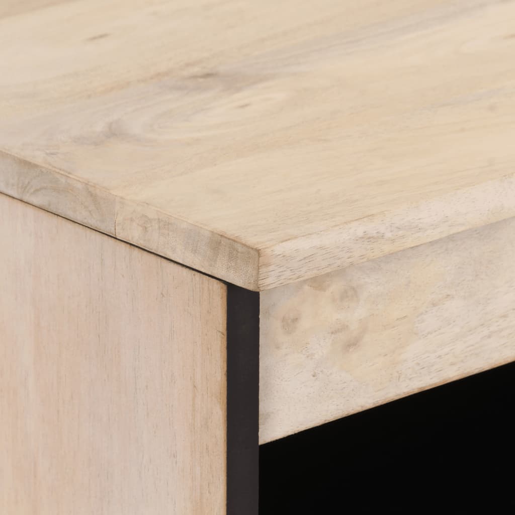 Credenza 60x33x75 cm in Legno Massello di Mango - homemem39