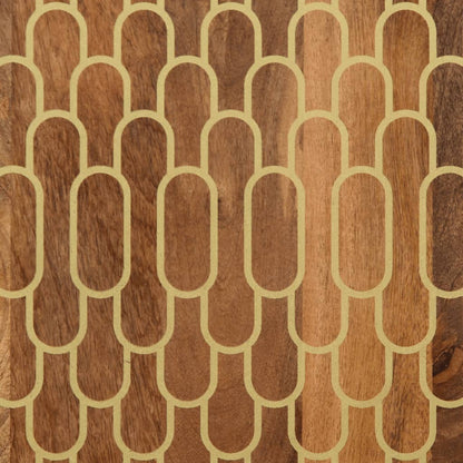 Credenza 40x33x110 cm in Legno Massello di Mango