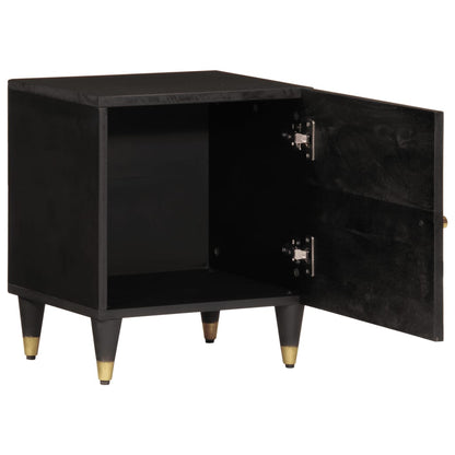 Comodini 2pz 40x33x46 cm in Legno Massello di Mango | homemem39