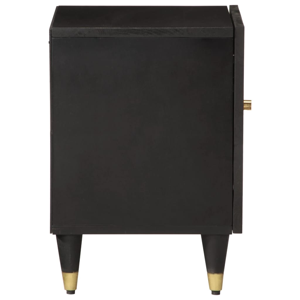 Comodini 2pz 40x33x46 cm in Legno Massello di Mango | homemem39