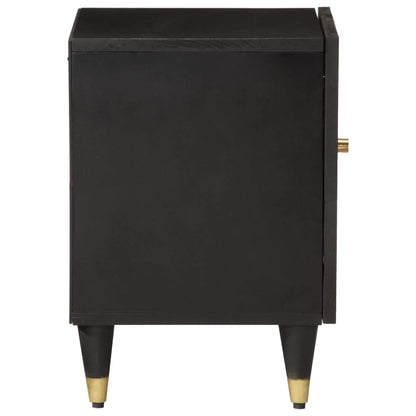 Comodini 2pz 40x33x46 cm in Legno Massello di Mango | homemem39