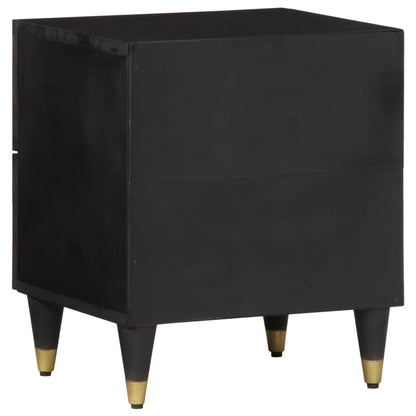 Comodini 2pz 40x33x46 cm in Legno Massello di Mango | homemem39