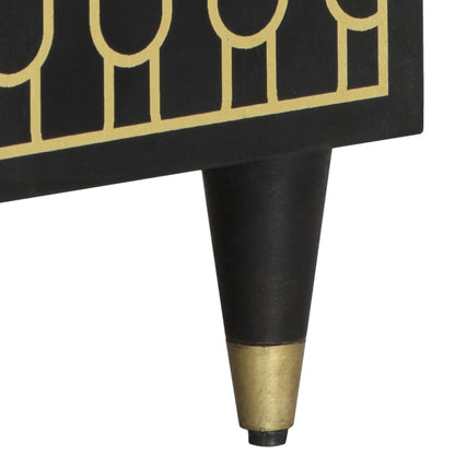 Mobile Porta TV 105x33x46cm in Legno Massello di Mango - homemem39