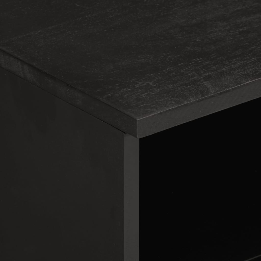 Mobile Porta TV 70x33x46 cm in Legno Massello di Mango - homemem39