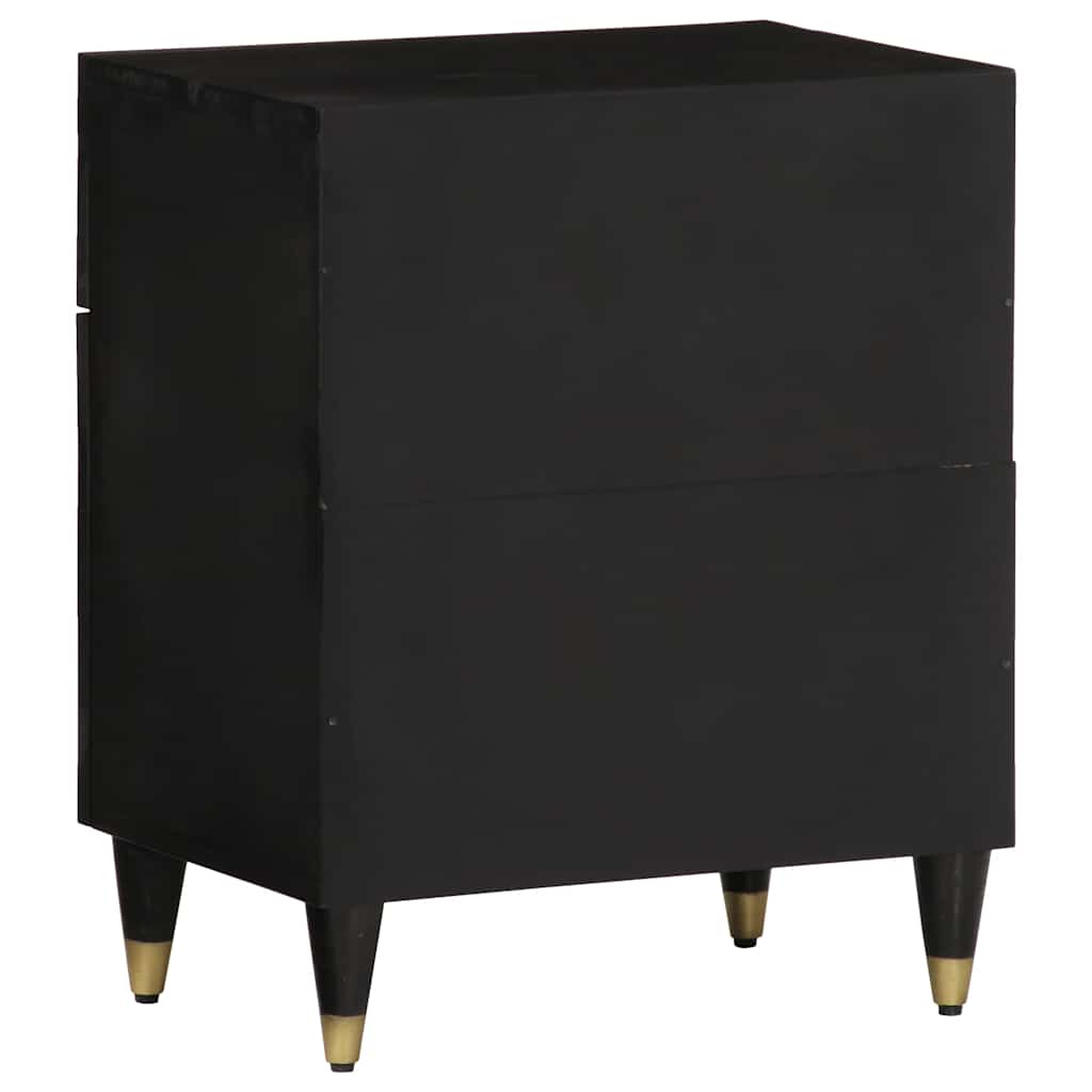 Comodino 50x33x60 cm in Legno Massello di Mango | homemem39