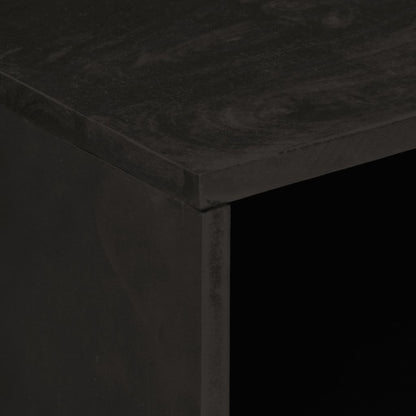 Comodino 50x33x60 cm in Legno Massello di Mango - homemem39