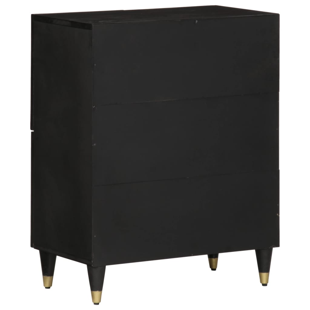 Credenza 60x33x75 cm in Legno Massello di Mango - homemem39