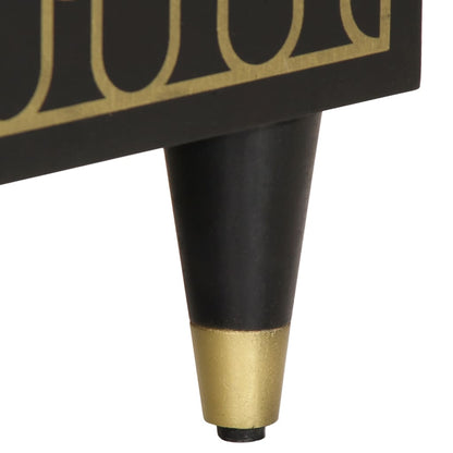 Credenza 60x33x75 cm in Legno Massello di Mango - homemem39