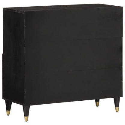 Credenza 80x33x75 cm in Legno Massello di Mango - homemem39