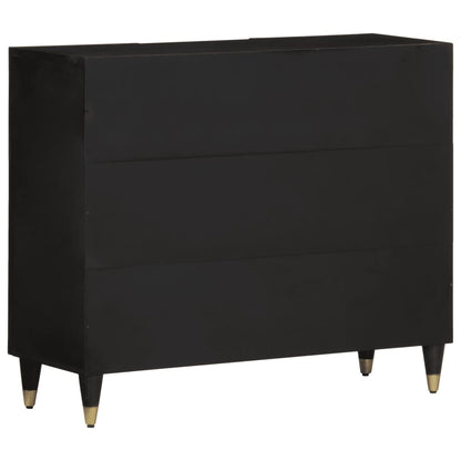 Credenza 90x33x75 cm in Legno Massello di Mango - homemem39