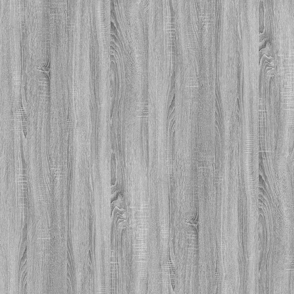 Set Mobili da Bagno 2 pz Grigio Sonoma in Legno Multistrato - homemem39