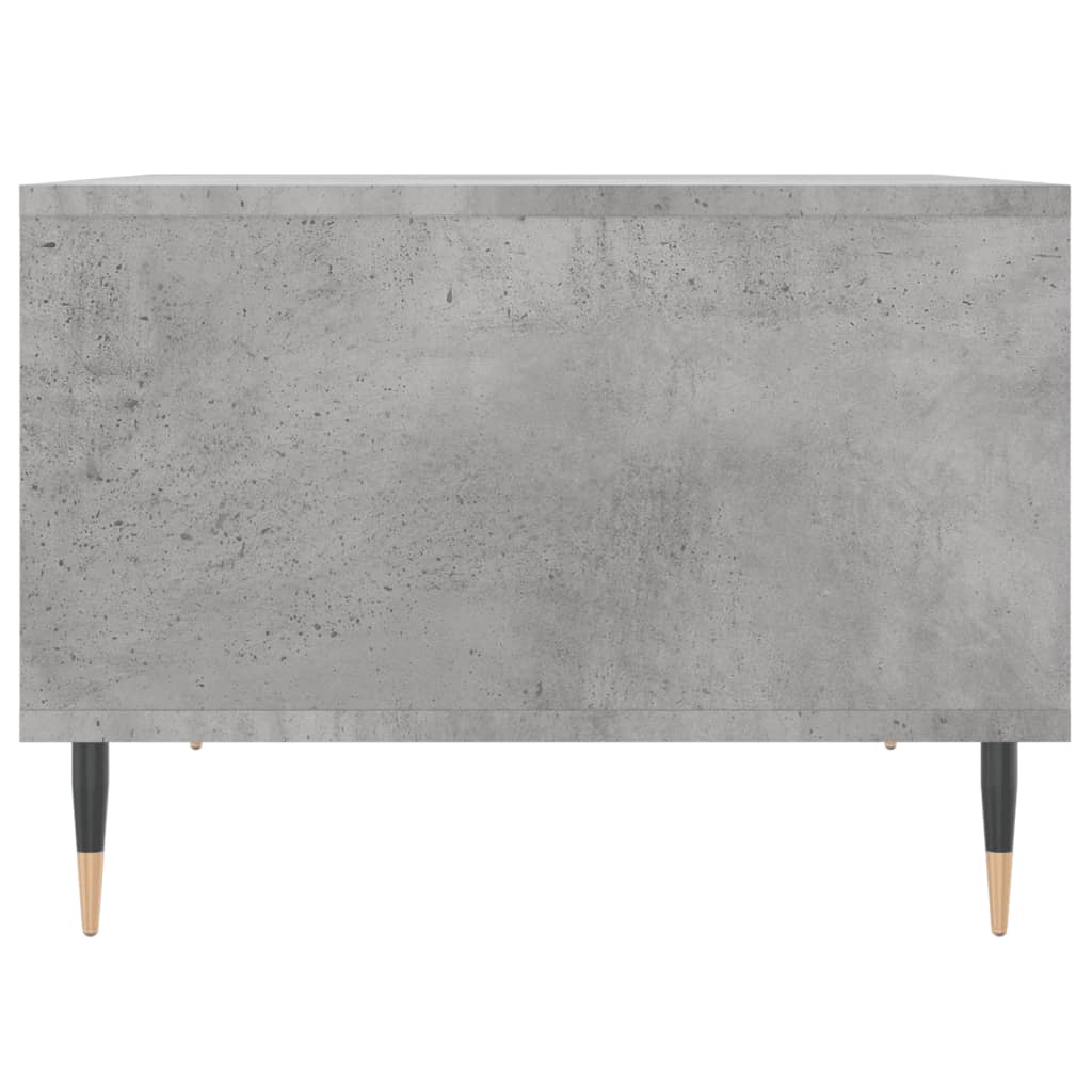 Tavolino Salotto Grigio Cemento 60x50x36,5 cm Legno Multistrato | homemem39