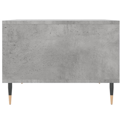 Tavolino Salotto Grigio Cemento 60x50x36,5 cm Legno Multistrato | homemem39