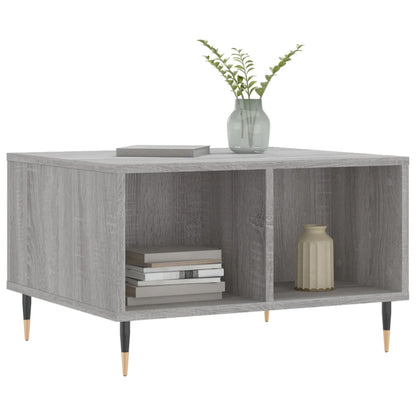 Tavolino da Salotto grigio sonoma 60x50x36,5 cm in Multistrato | homemem39