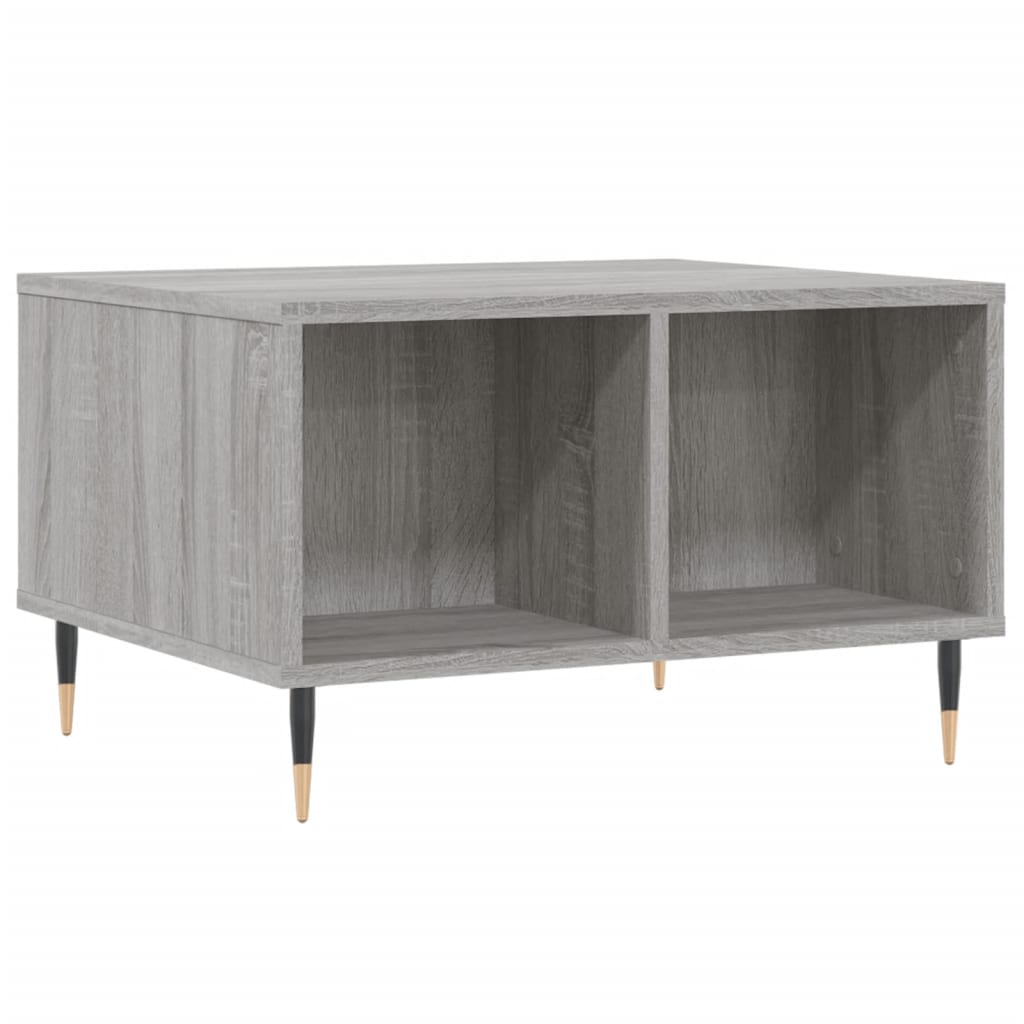 Tavolino da Salotto grigio sonoma 60x50x36,5 cm in Multistrato | homemem39