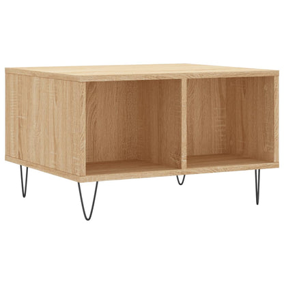 Tavolino Salotto Rovere Sonoma 60x50x36,5 cm Legno Multistrato | homemem39