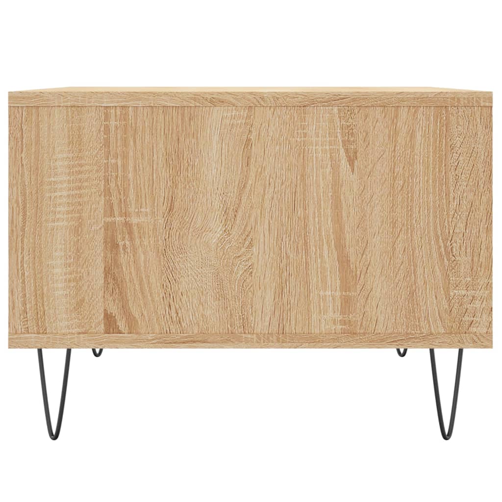 Tavolino Salotto Rovere Sonoma 60x50x36,5 cm Legno Multistrato | homemem39