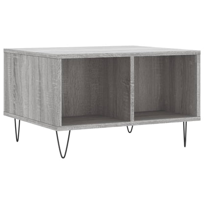 Tavolino da Salotto grigio sonoma 60x50x36,5 cm in Multistrato | homemem39
