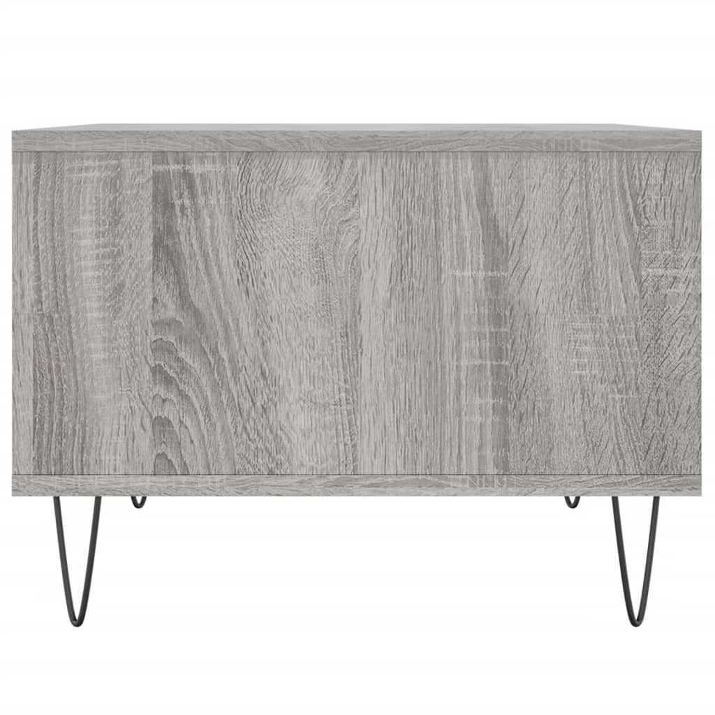 Tavolino da Salotto grigio sonoma 60x50x36,5 cm in Multistrato | homemem39